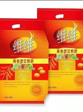 维维豆奶维他奶豆奶粉760g早餐老年成人营养豆浆免煮冲饮食品