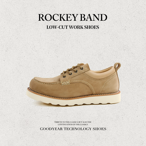 ROCKEYBAND春夏新款工装鞋