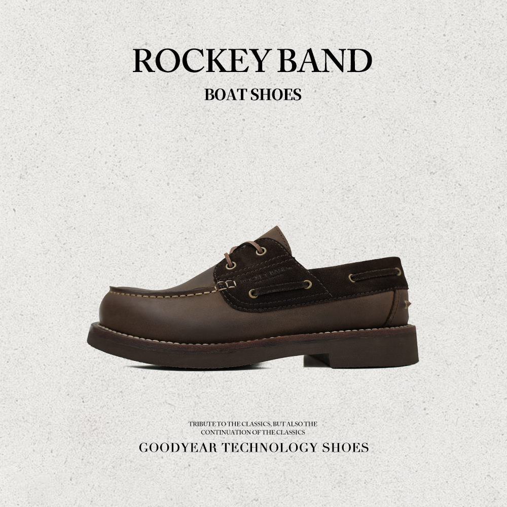 2025年秋季新款固特异真皮工装鞋