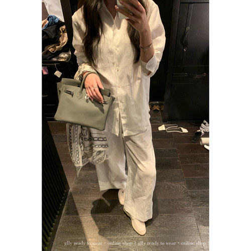 lp夏日进口亚麻阔腿裤