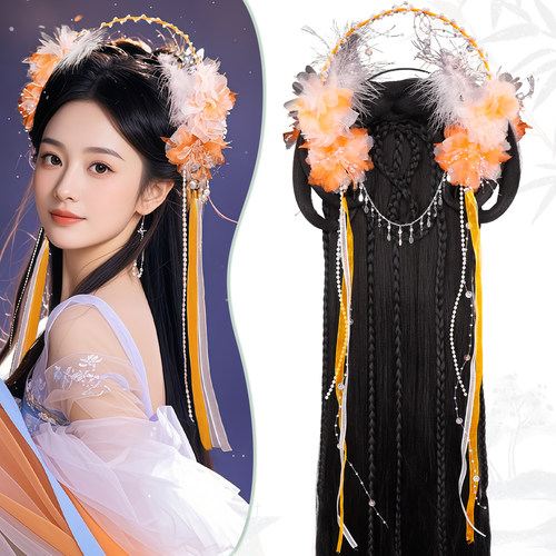 古风汉服假发饰品组合