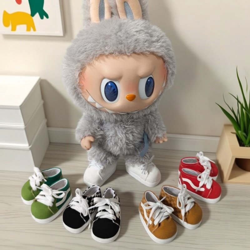 拉布布鞋子新款38CM公仔labubu