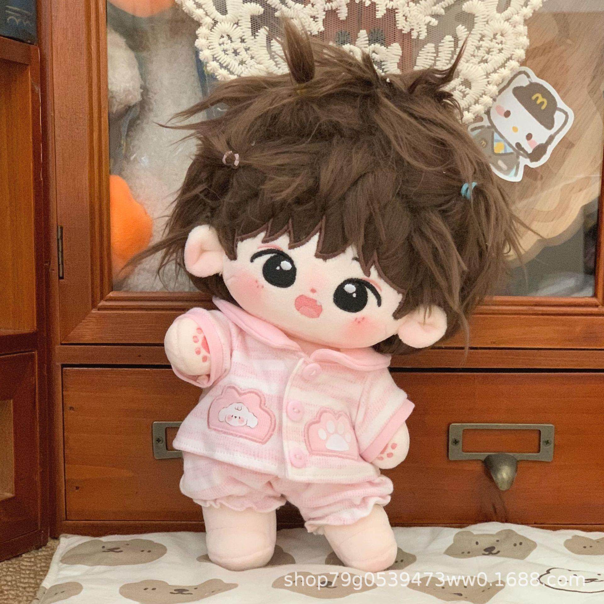 20cm娃衣男女娃睡衣新款二十厘米