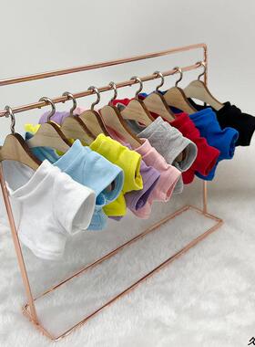 20CMlabubu娃衣棉花娃娃T恤15CM背心可爱短袖10厘米衣服着替装扮