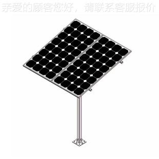 定固角度光伏轨支架XJQ系统导式快装设计节人工成本与施工时省间