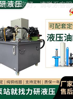 厂家应双电机液压系IVR统液站压泵 成型机液压站液叶供片泵压站