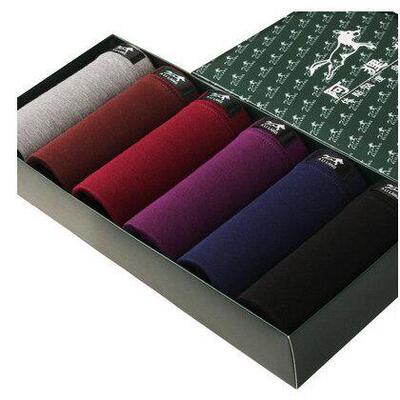 男士内裤盒装 men Underwear Soft Boxers Men Shorts underpants