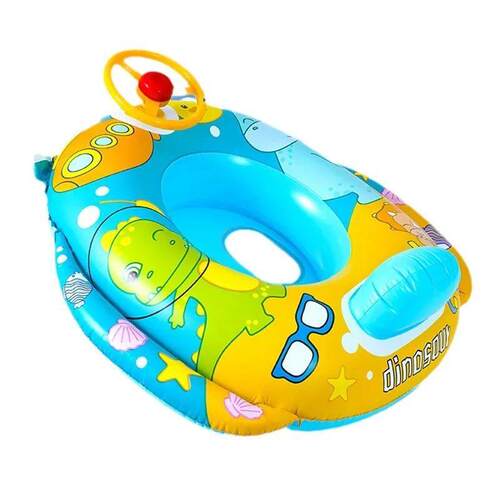 Car-Shaped Swim Ring for Kids – Baby Water Seat Float with