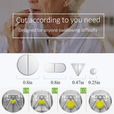 Pill Cutter Medical Pill Splitter Cutting Tablets, Vitamins