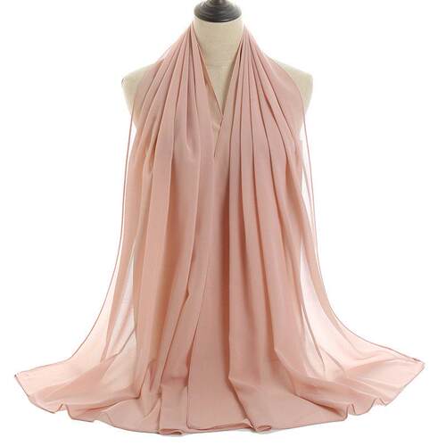 Muslim chiffon headscarf Wome silk scarf turban女丝巾围头巾