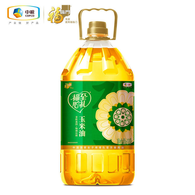 中粮福临门福至心礼玉米油5L食用油