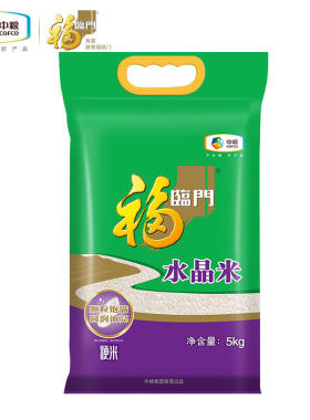 中粮福临门东北大米水晶米5kg大米10斤