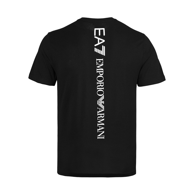 Armani阿玛尼男装夏季纯棉体恤衫2026新款时尚印花全棉短袖T恤男