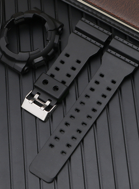 适配卡西欧5081黑武士GA-100CF/110/120/140/GAX100A表带表壳配件