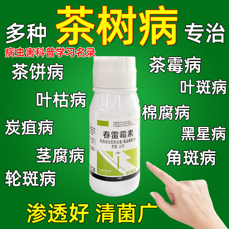 茶叶病专用药茶叶茶饼病赤霉病炭疽病根腐炭疽病叶斑病农药杀菌剂