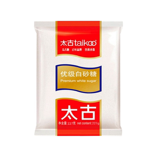 太古优级白砂糖食用糖227g家用袋装厨房幼砂糖细砂糖烘焙面包原料