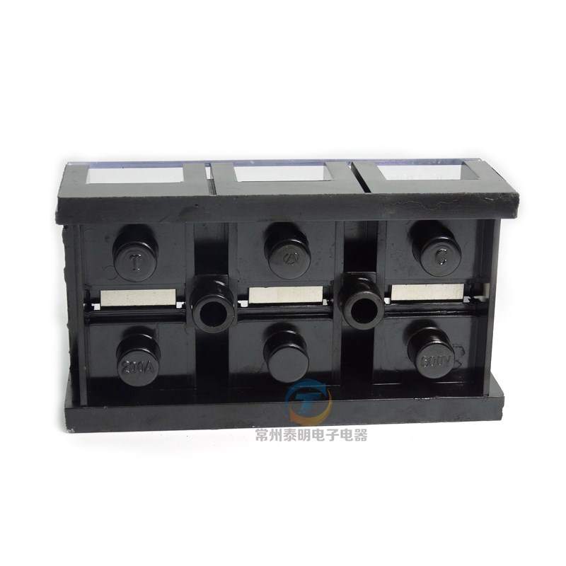 速发TC-200式大电流接线端子接线排200A P铜接线排连接接插
