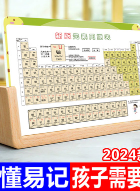速发化学元素周期实表物摆件口诀日口溜桌面摆台同学毕业生顺创意