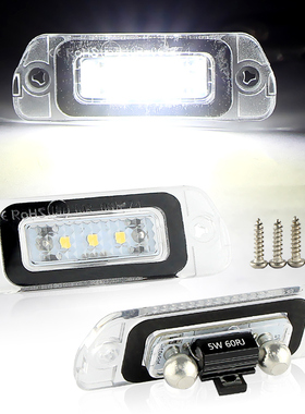 适用奔驰Benz ML400 ML350 GL500 W251 R300 R350 R500 LED牌照灯
