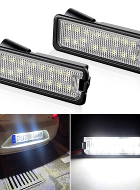 适用于保时捷911 Boxster Cayman Carrera 987 981 997 LED牌照灯