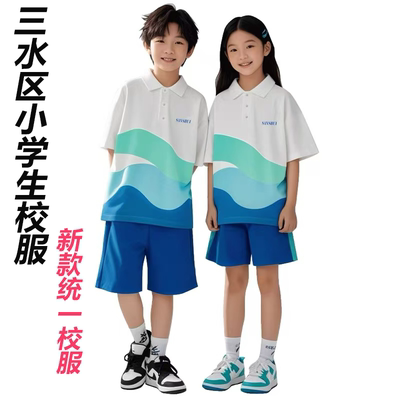 佛山三水区小学生校服夏季套装2025年统一款备注学校名字送校徽