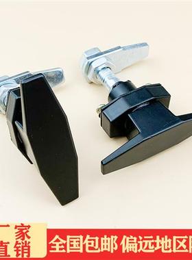 风机机箱防震不锈钢T型锁MS309-2压缩收紧柜锁环保设备门锁机箱