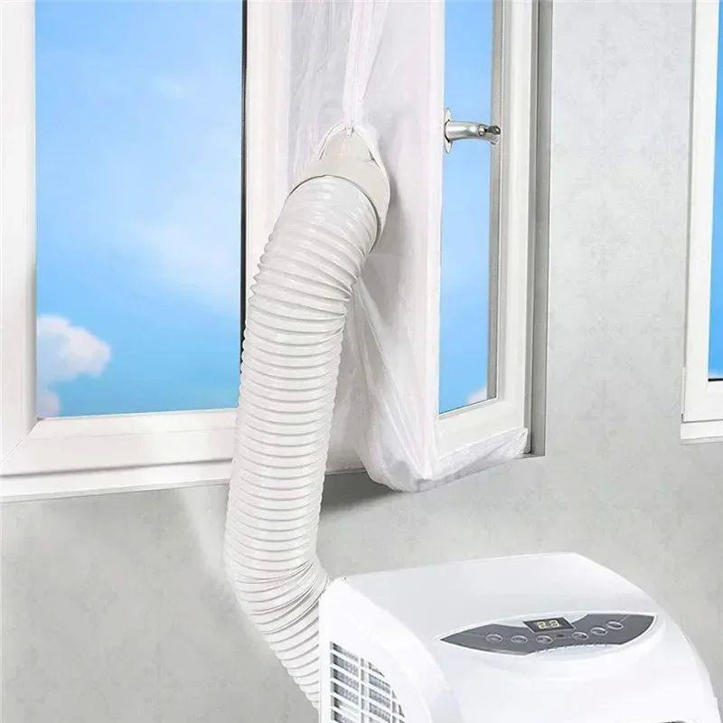 AirLock Window Seal for Portable Air Conditioner Flexible C