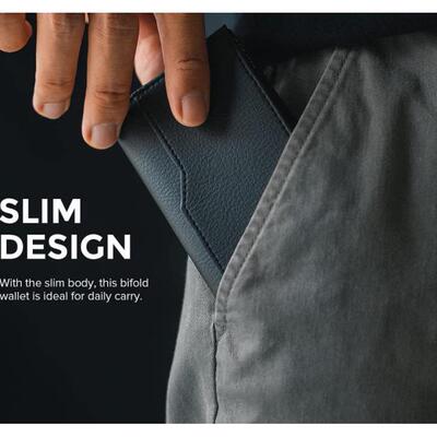 Blocking Automatic Leather Pop Up Wallet for Cards and Notes