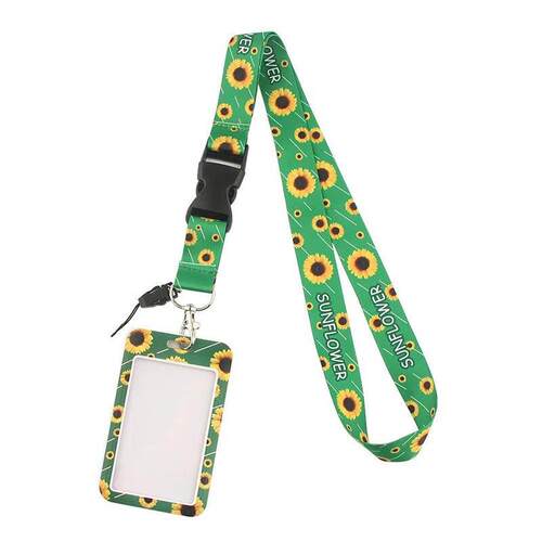 DZ1351 Hidden Disabilities Sunflower Lanyard Id Badge Holder