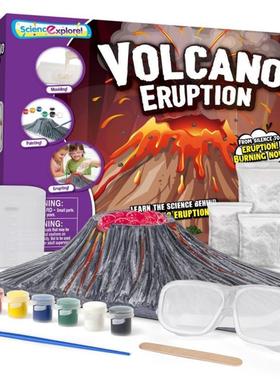 Kids Science Toys DIY Volcano experiment Kit School physics