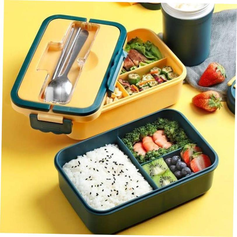 Bento Box Eco-Friendly Lunch Box Food Container Wheat Straw