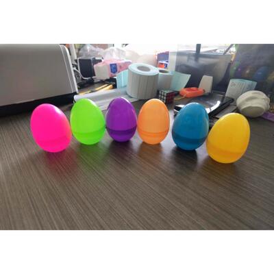 Easter Egg Shell Plastic Opening Decoration Twisted Egg Shel