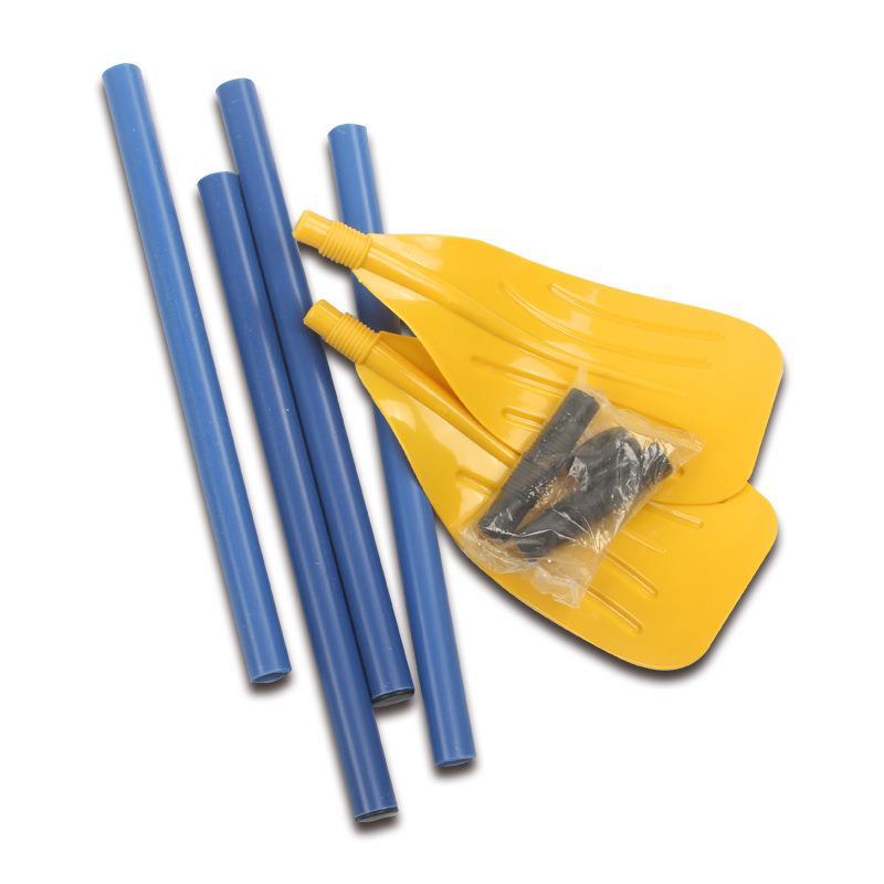 新料法式船桨橡皮划艇双人船用塑料浆一对两个120CM便携