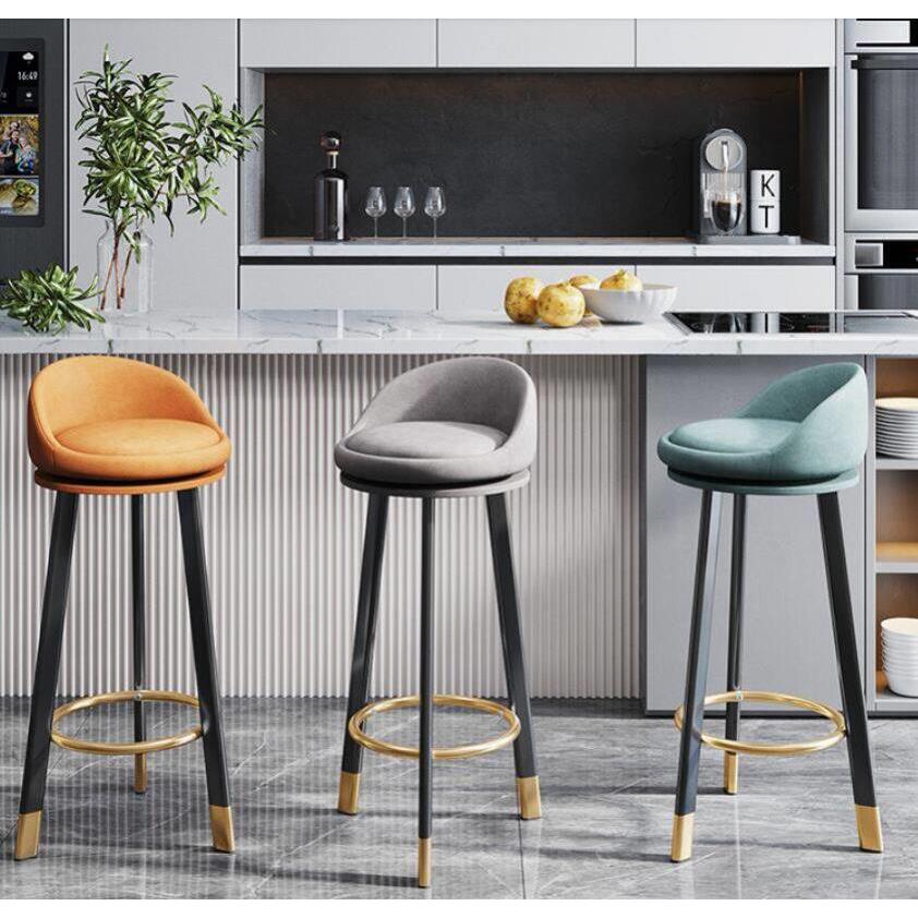 household Breakfast bar chair stool high stools Dining chair图片