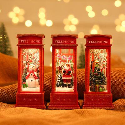 Phone booth hotel KTV scene lighting decoration场景发光摆件