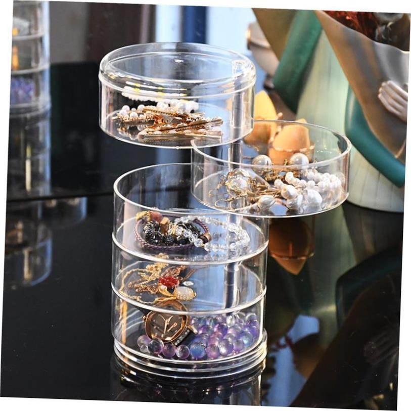 360度旋转化妆存储盒化妆组织者