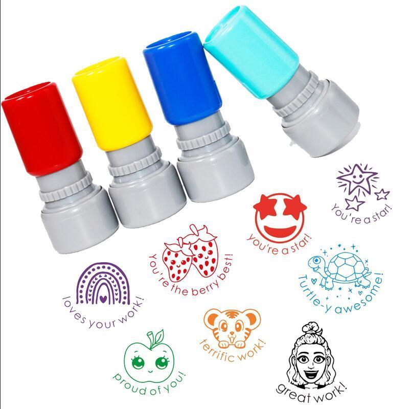 20mm teacher stamp 1 Piece Teaching Tool school homework Stu