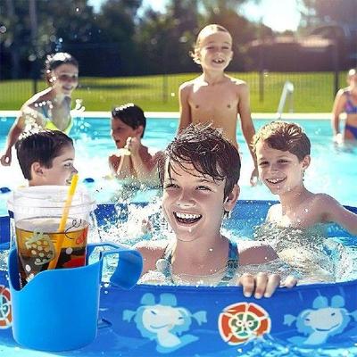 4Pcs Pool Cup Holder For Drinks No Punching Swimming Pool