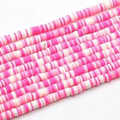 3300Pcs 10 Strands Clay Bead Kit, Polymer Clay Beads for Jew