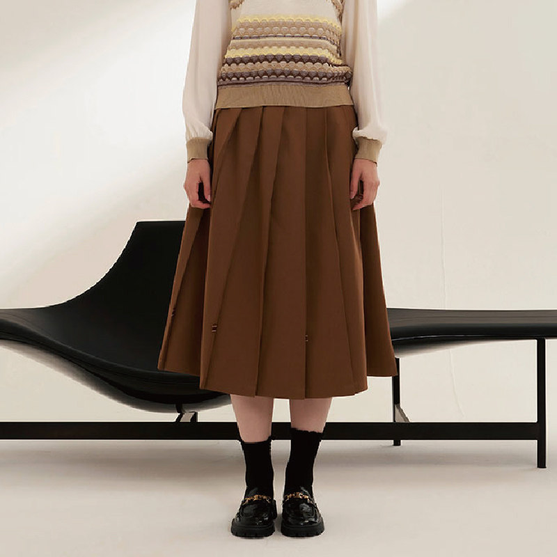 织带拼接半身裙Patavinity