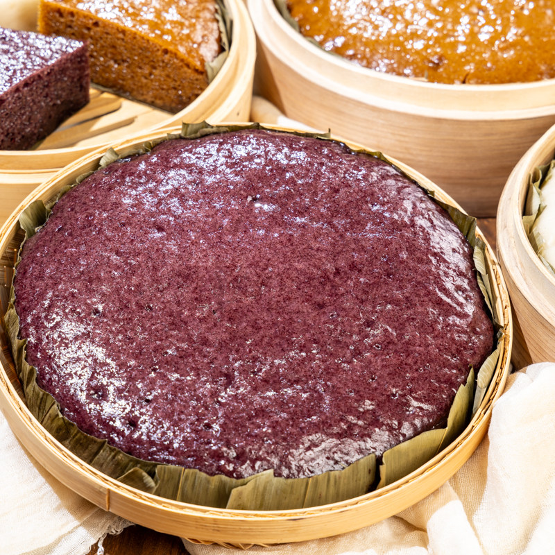 浙江衢州特产龙游白糖发糕酒酿手工米糕无添加营养早餐加热即食