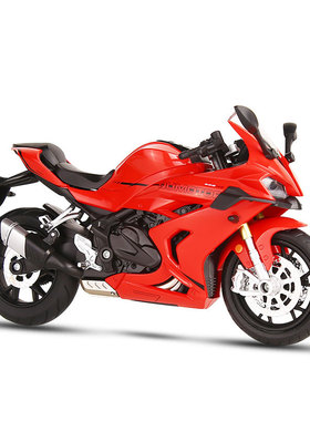 【WW031】华行12-27c盒装钱江赛600RS摩托合金1/12仿真儿童声光回