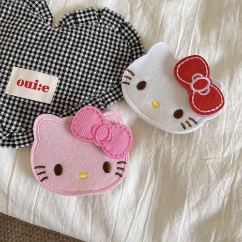 一个碎发刘海贴卡通魔术贴可爱发卡碎发整理神奇发饰