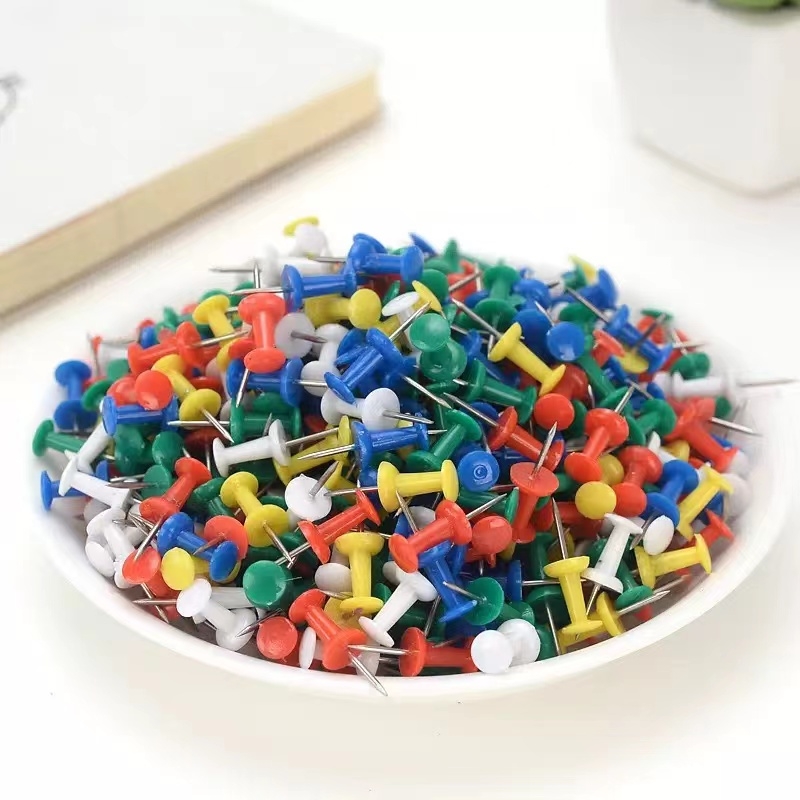 【40枚】彩色工字钉绘画图钉