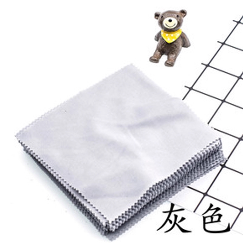 麂皮双面绒细纤维屏幕清洁眼镜布