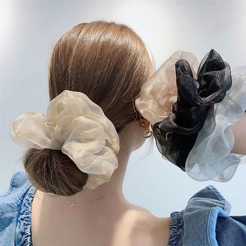 【2条】欧根纱大肠发圈