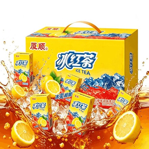【250ml】冰红茶柠柠檬味饮料夏季饮品