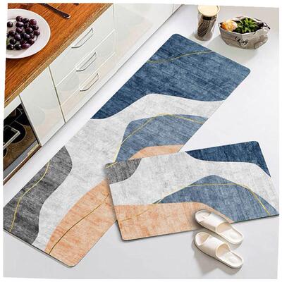 Door of the kitchen floor MATS anti-slip mat oil suction