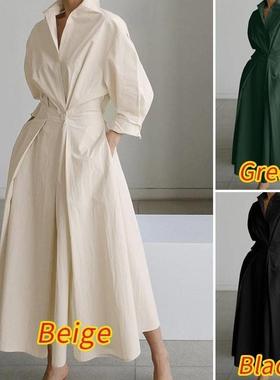 Long maxi Dresses Dress Women Linen Dinner Plus size clothes