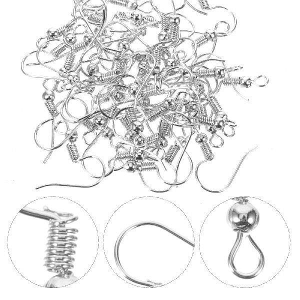 3 Sets Handmade DIY Jewelry Earring Hook Making Kit 450